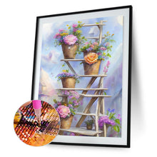 Load image into Gallery viewer, Gardening Flowers And Plants-Full Round Diamond Painting-30x40cm
