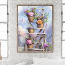 Load image into Gallery viewer, Gardening Flowers And Plants-Full Round Diamond Painting-30x40cm