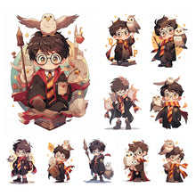 Load image into Gallery viewer, Harry Potter-Full Round Diamond Painting-30x40cm