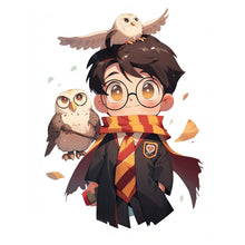 Load image into Gallery viewer, Harry Potter-Full Round Diamond Painting-30x40cm