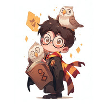 Load image into Gallery viewer, Harry Potter-Full Round Diamond Painting-30x40cm