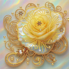 Load image into Gallery viewer, Crystal Rose-Full Round Diamond Painting-30x30cm