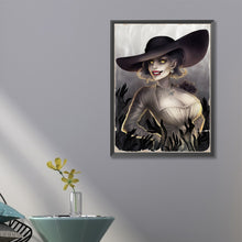 Load image into Gallery viewer, Girl-Full Round Diamond Painting-45x60cm-Large Size