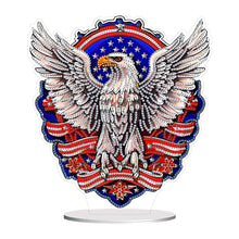 Load image into Gallery viewer, Independence Day-Single Side Drill-Acrylic Diamond Desktop Ornament
