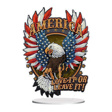 Load image into Gallery viewer, Independence Day-Single Side Drill-Acrylic Diamond Desktop Ornament
