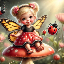 Load image into Gallery viewer, Life Of Pets Girl-Full Round Diamond Painting-30x30cm