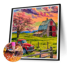 Load image into Gallery viewer, Country House-Full Round Diamond Painting-30x30cm