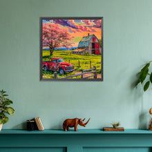 Load image into Gallery viewer, Country House-Full Round Diamond Painting-30x30cm