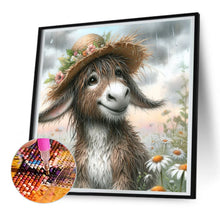 Load image into Gallery viewer, Donkey-Full Round Diamond Painting-30x30cm