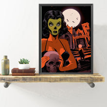 Load image into Gallery viewer, Skeleton Woman-Full Round Diamond Painting-40x50cm