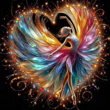 Load image into Gallery viewer, Ballet Girl-Full Round Diamond Painting-30x30cm