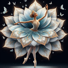 Load image into Gallery viewer, Ballet Girl-Full Round Diamond Painting-30x30cm