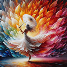 Load image into Gallery viewer, Ballet Girl-Full Round Diamond Painting-30x30cm