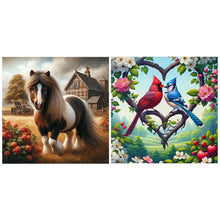 Load image into Gallery viewer, Animal-Full Round Diamond Painting-40x40cm