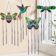Load image into Gallery viewer, Butterfly-Acrylic Crystal Wind Chimes Pendant