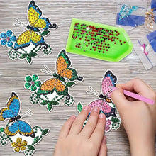 Load image into Gallery viewer, Butterfly-Acrylic Crystal Wind Chimes Pendant