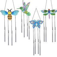 Load image into Gallery viewer, Butterfly-Acrylic Crystal Wind Chimes Pendant