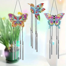 Load image into Gallery viewer, Butterfly-Acrylic Crystal Wind Chimes Pendant