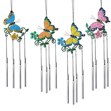 Load image into Gallery viewer, Butterfly-Acrylic Crystal Wind Chimes Pendant