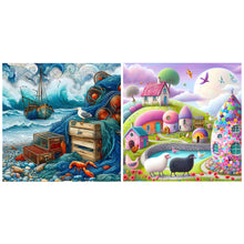 Load image into Gallery viewer, Landscape-Full Round Diamond Painting-40x40cm