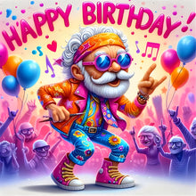 Load image into Gallery viewer, Funny Grandma-Full Round Diamond Painting-40x40cm