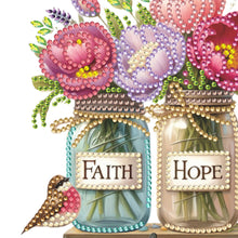 Load image into Gallery viewer, Flower-Diamond Art Craft Wall Hooks