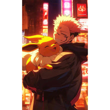 Load image into Gallery viewer, Pok¨¦mon-Full Round Diamond Painting-30x50cm