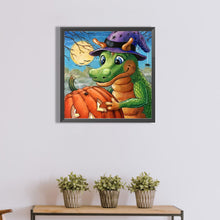 Load image into Gallery viewer, Little Dinosaur-Full Round Diamond Painting-40x40cm