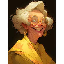 Load image into Gallery viewer, Couple-Full Round Diamond Painting-30x40cm