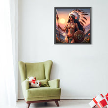 Load image into Gallery viewer, Indian-Full Round Diamond Painting-40x40cm