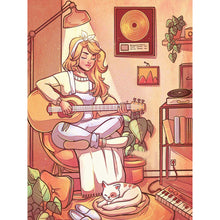 Load image into Gallery viewer, Girl-Full Round Diamond Painting-30x40cm