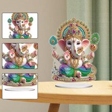 Load image into Gallery viewer, Elephant-Single Side Drill-Acrylic Diamond Desktop Ornament