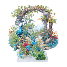 Load image into Gallery viewer, Garden-Single Side Drill-Acrylic Diamond Desktop Ornament