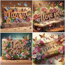 Load image into Gallery viewer, Letter-Partial Special Diamond Painting-30x30cm