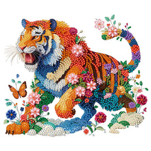 Load image into Gallery viewer, Animal Flower-Partial Special Diamond Painting-30x30cm