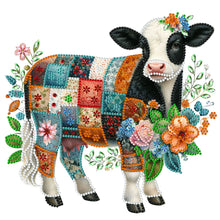 Load image into Gallery viewer, Animal Flower-Partial Special Diamond Painting-30x30cm