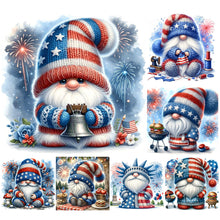 Load image into Gallery viewer, Independence Day Goblin-Full Round Diamond Painting-30x30cm