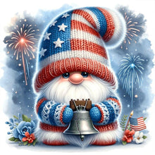 Load image into Gallery viewer, Independence Day Goblin-Full Round Diamond Painting-30x30cm