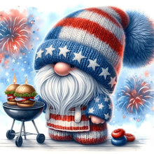 Load image into Gallery viewer, Independence Day Goblin-Full Round Diamond Painting-30x30cm