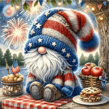 Load image into Gallery viewer, Independence Day Goblin-Full Round Diamond Painting-30x30cm