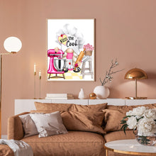 Load image into Gallery viewer, Cake Gnome-Full Round Diamond Painting-30x40cm