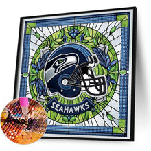 Load image into Gallery viewer, Seattle Seahawks-Partial Special Diamond Painting-30x30cm