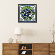 Load image into Gallery viewer, Seattle Seahawks-Partial Special Diamond Painting-30x30cm