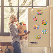 Load image into Gallery viewer, 8Pcs/Set Animal-Diamond Painting Magnet Refrigerator