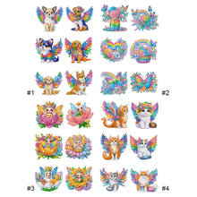 Load image into Gallery viewer, 8Pcs/Set Animal-Diamond Painting Magnet Refrigerator
