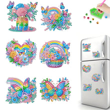Load image into Gallery viewer, 8Pcs/Set Animal-Diamond Painting Magnet Refrigerator