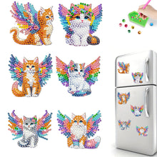 Load image into Gallery viewer, 8Pcs/Set Animal-Diamond Painting Magnet Refrigerator