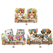 Load image into Gallery viewer, Animal-Diamond Wooden Wall Hooks