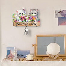 Load image into Gallery viewer, Animal-Diamond Wooden Wall Hooks