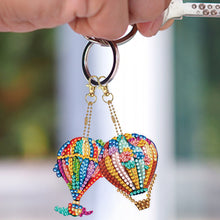 Load image into Gallery viewer, 6Pcs/Set Hot Air Balloon-Double Side Drill-Diamond Keychain